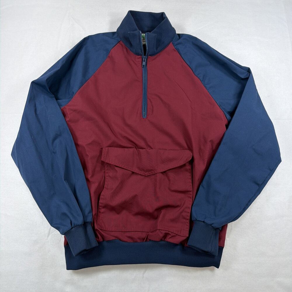 Vtg 80s Wilderness Trails Sunshine Colorblock Anorak Pullover Jacket Mens M